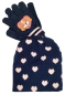 Preview: Winterset Paw mit Handschuhe und mütze in lila